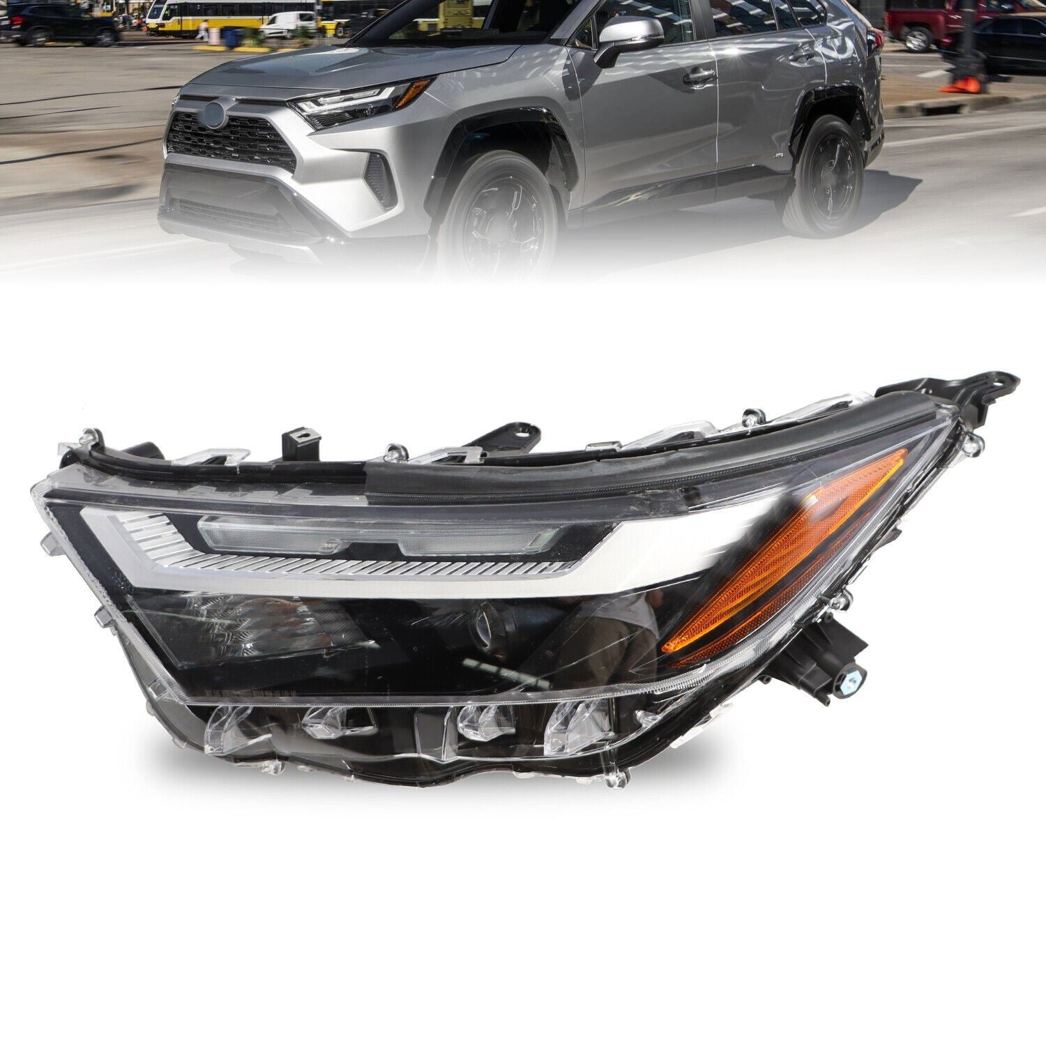 2022-2024 Toyota RAV4 Left Driver LED Headlight Assembly 811500R350
