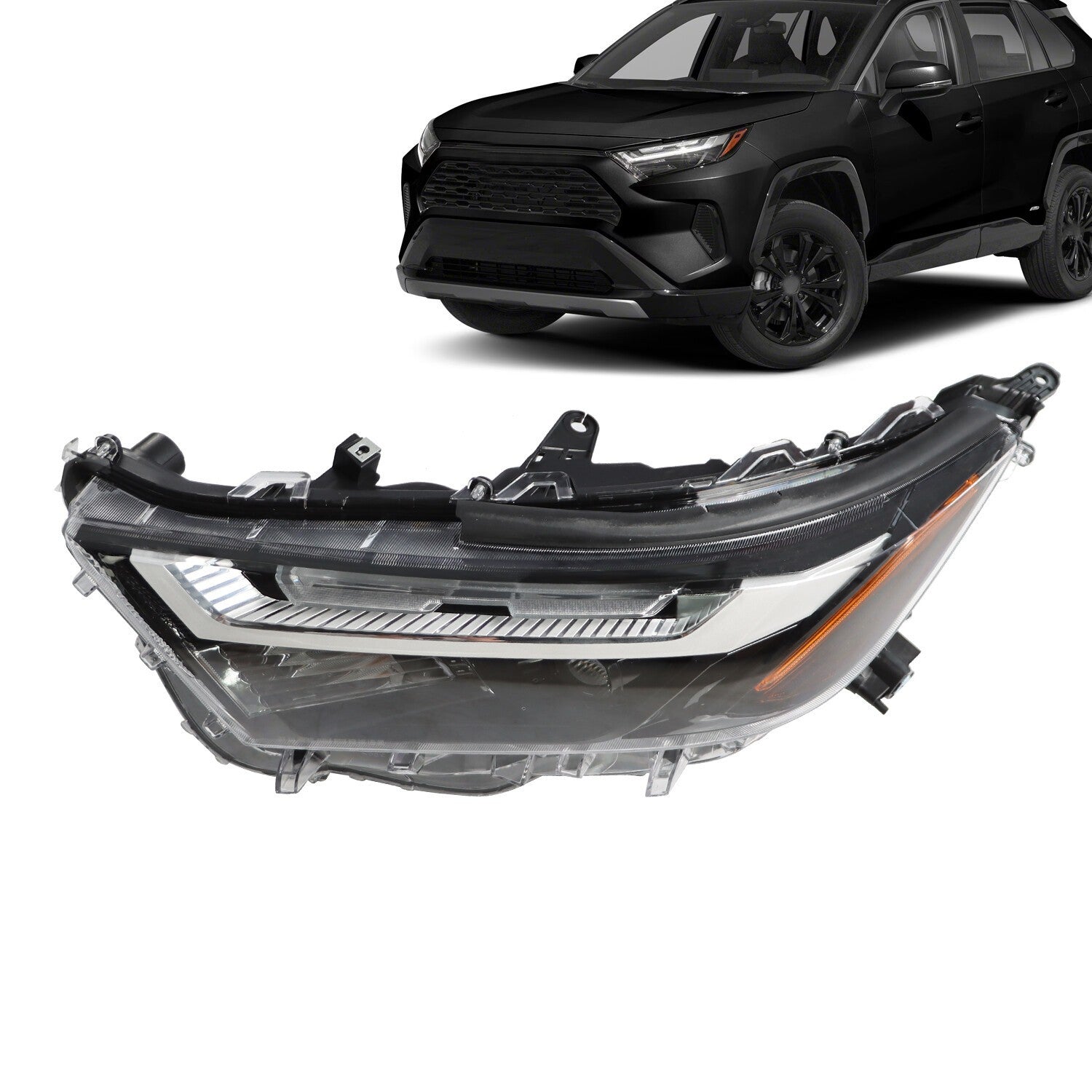 2022-2024 Toyota RAV4 Left Driver LED Headlight Assembly 811500R350