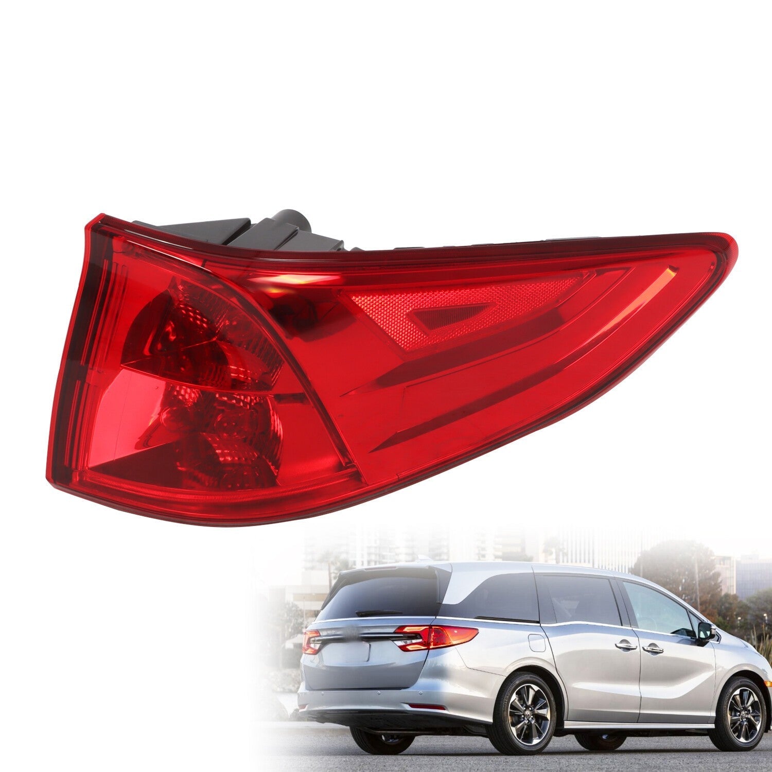 2018-2024 Honda Odyssey Right Passenger Outer Tail Light with Bulbs