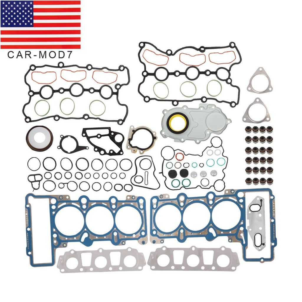 AUDI VW V6 3.0T Engine Gasket Rebuild Kit for A4 Quattro S4 S5 Q5 Q7 Touareg