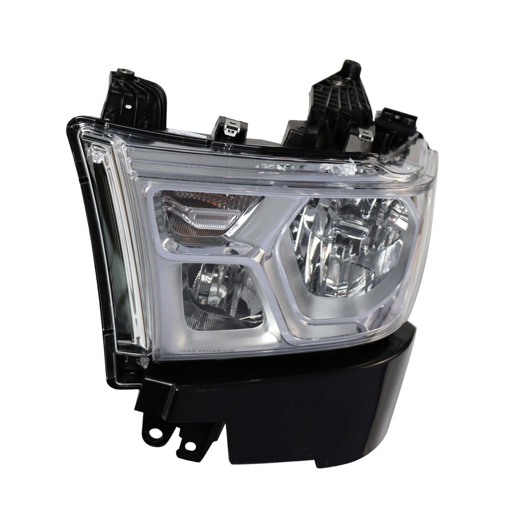 2019-2023 Dodge RAM 1500 Left Driver Chrome Halogen Headlight Headlamp