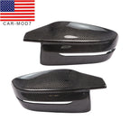 Carbon Fiber Side Mirror Caps for 21-25 BMW G80 G82 G83 G87 M2 M3 M4
