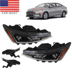 2019-2020 Hyundai Elantra Halogen Headlight Pair Left & Right RH+LH