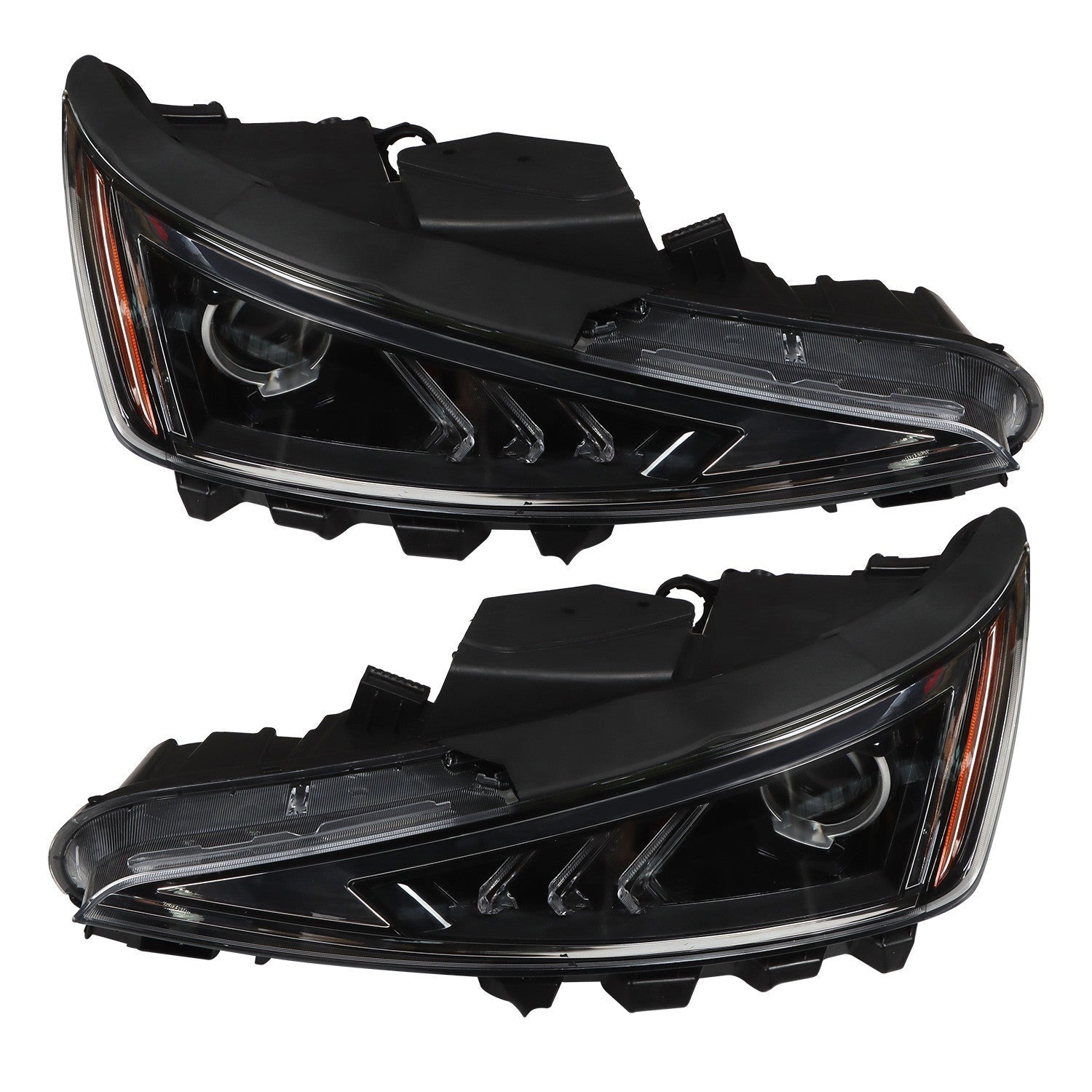 2019-2020 Hyundai Elantra Halogen Headlight Pair Left & Right RH+LH