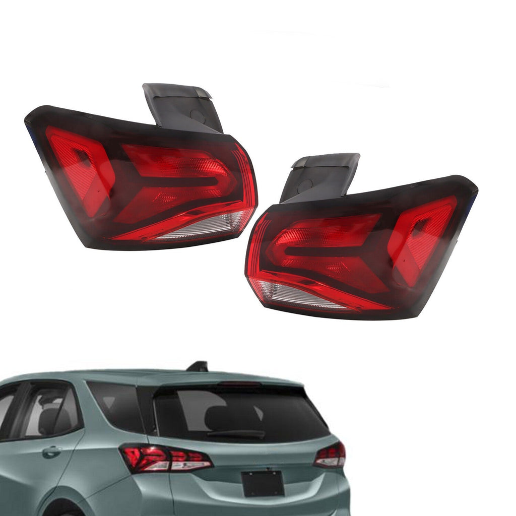 2022-2024 Chevy Equinox Halogen Outer Tail Lights Left & Right Lamps Set