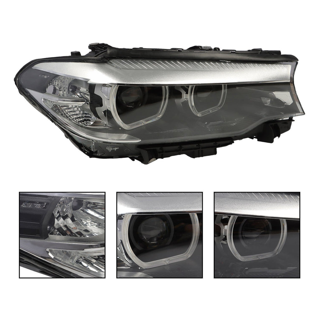 2017-2020 BMW 5 Series 530i 540i M5 G30 G31 Right Xenon Headlight