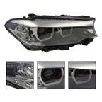 2017-2020 BMW 5 Series 530i 540i M5 G30 G31 Right Xenon Headlight