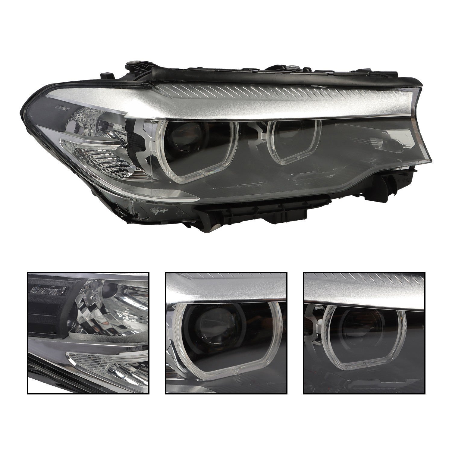 2017-2020 BMW 5 Series 530i 540i M5 G30 G31 Right Xenon Headlight