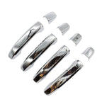 2020-2022 Chevy Silverado 2500HD 3500HD Chrome Door Handle Cover Caps