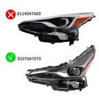 2019-2022 Toyota Prius Left Headlight Assembly Driver Side TO2502280