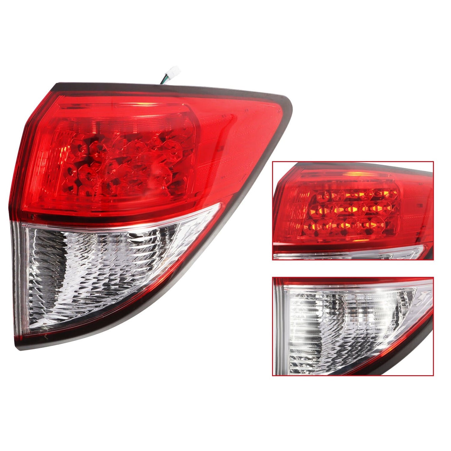2019-2022 Honda HRV Outer Red LED Tail Light Passenger Side Lamp