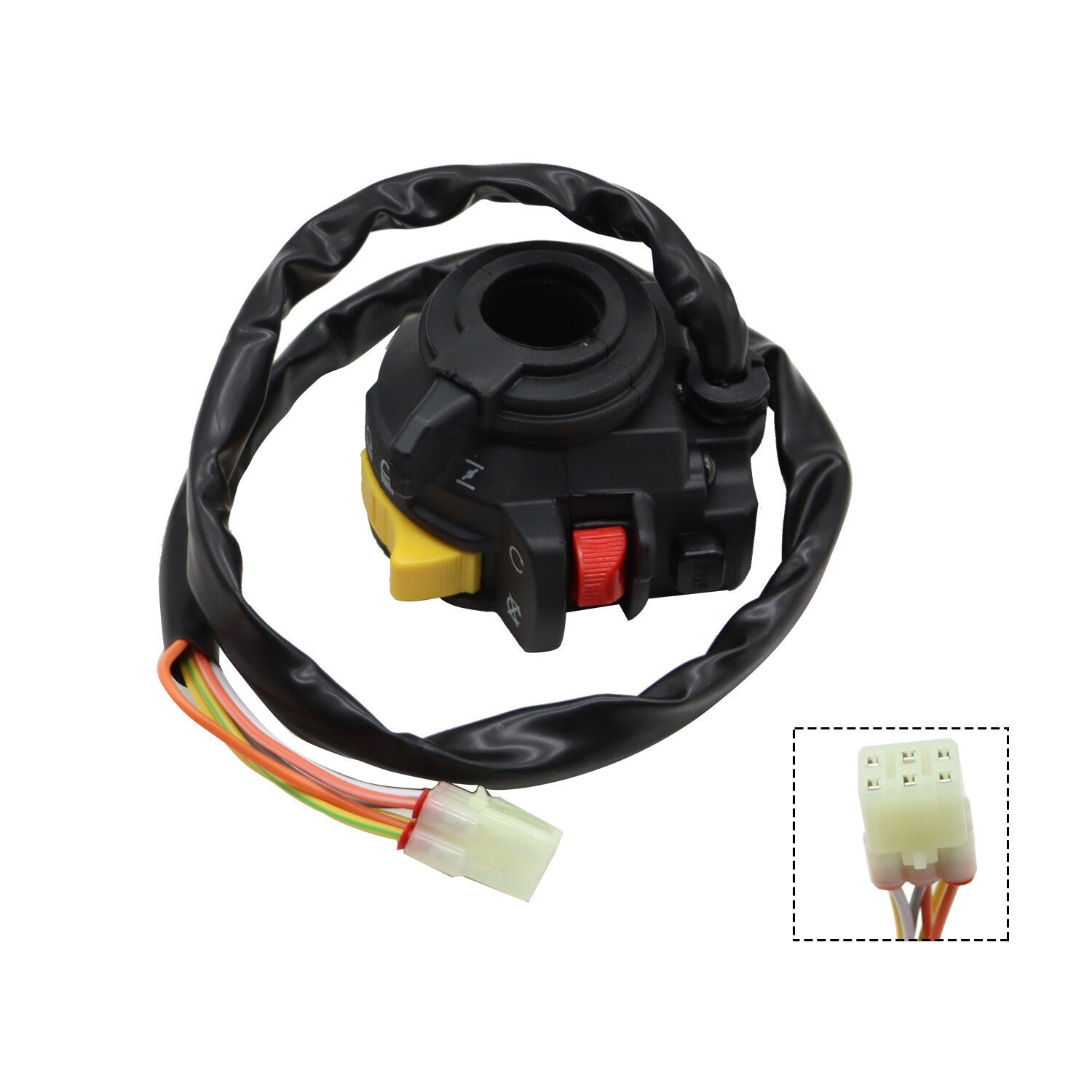 Suzuki Eiger 400 LT-A400 Left Handlebar Switch Start Stop Headlight Control