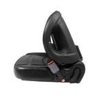 Forklift Seat with Seatbelt Adjustable Backrest Durable Replacement Part
