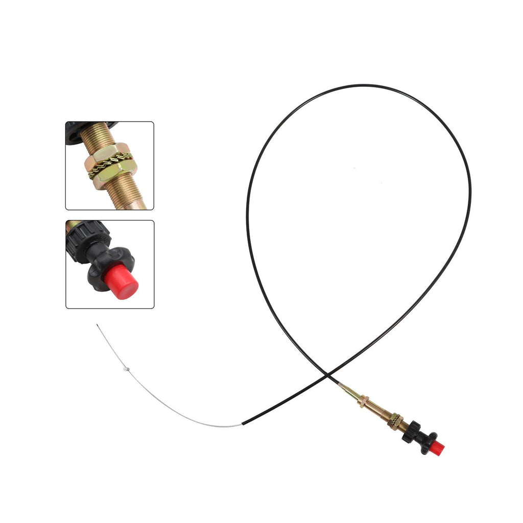 VCGTX06 6FT Heavy Duty Vernier Locking Throttle Cable for Truck Equipment
