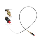 VCGTX06 6FT Heavy Duty Vernier Locking Throttle Cable for Truck Equipment