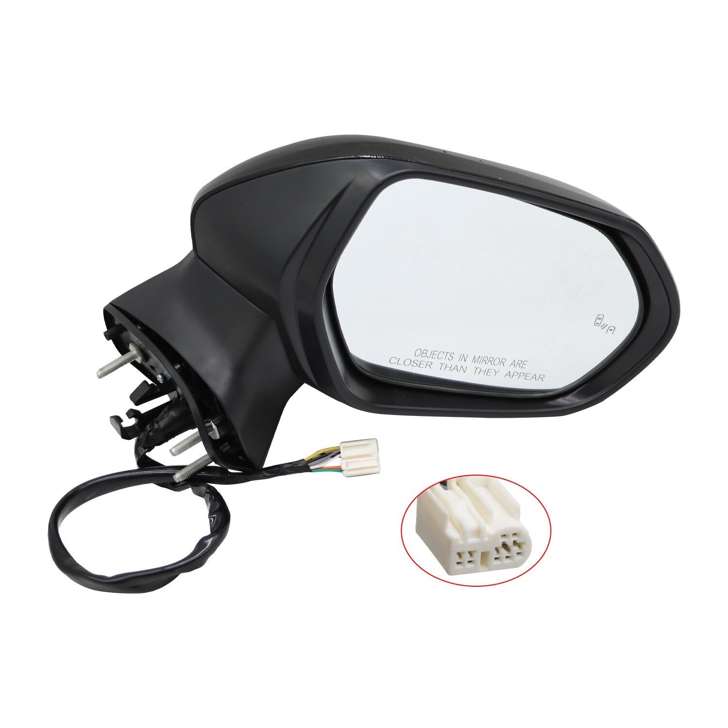 Toyota Camry 2018-2023 Passenger Side Power Heated Door Mirror Replacement