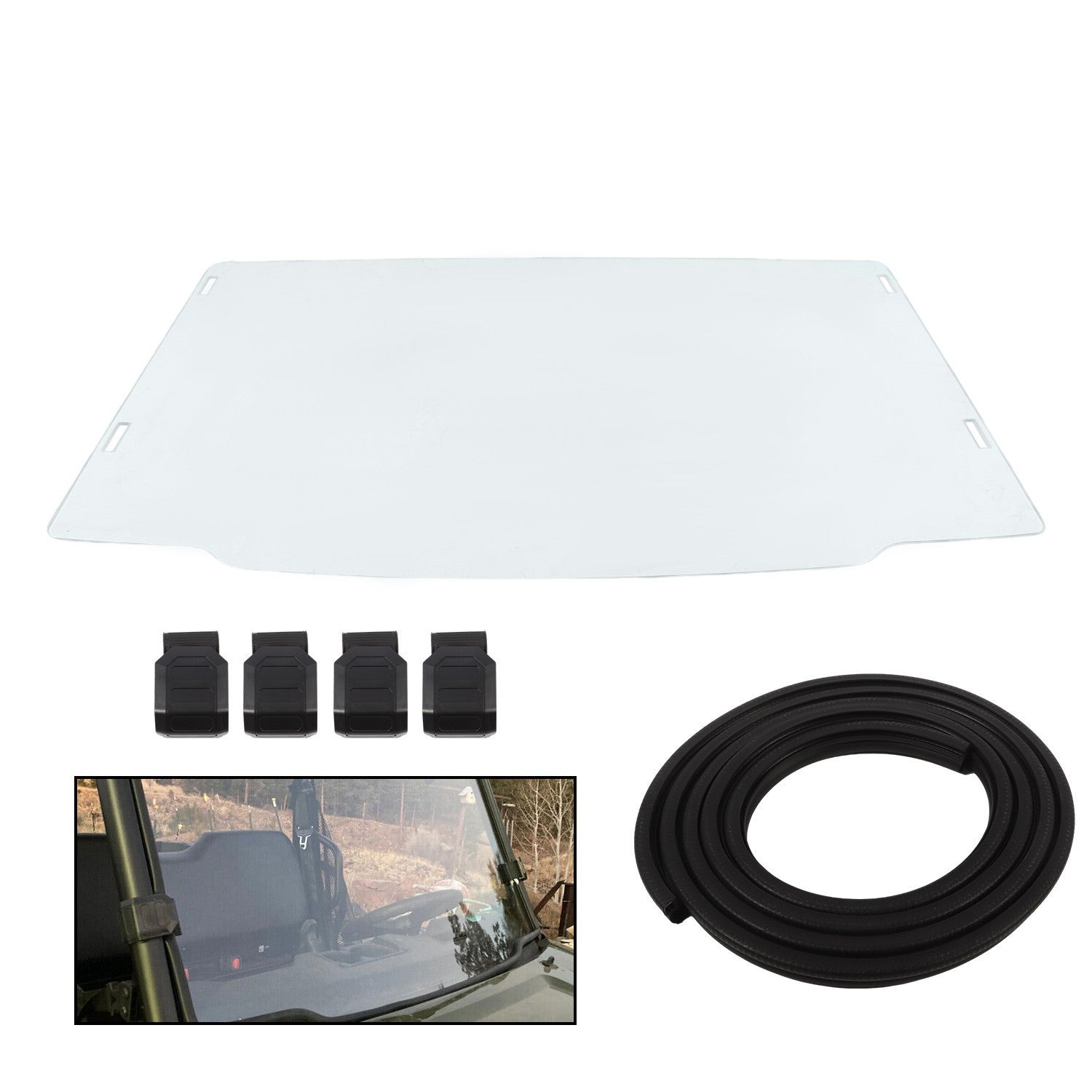 Polaris Ranger 500/570 Midsize Profit Cage Full Windshield 2015-2025 New