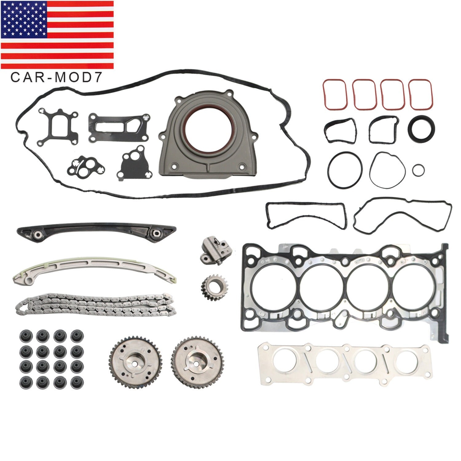 Land Rover Range Rover Evoque 2.0L Timing Chain VVT & Head Gasket Kit 2012+
