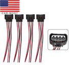 Ignition Coil Female Connector Plug Harness for Toyota Lexus Chevrolet 4x