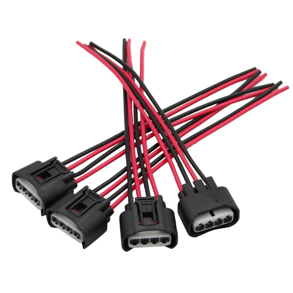 Ignition Coil Female Connector Plug Harness for Toyota Lexus Chevrolet 4x