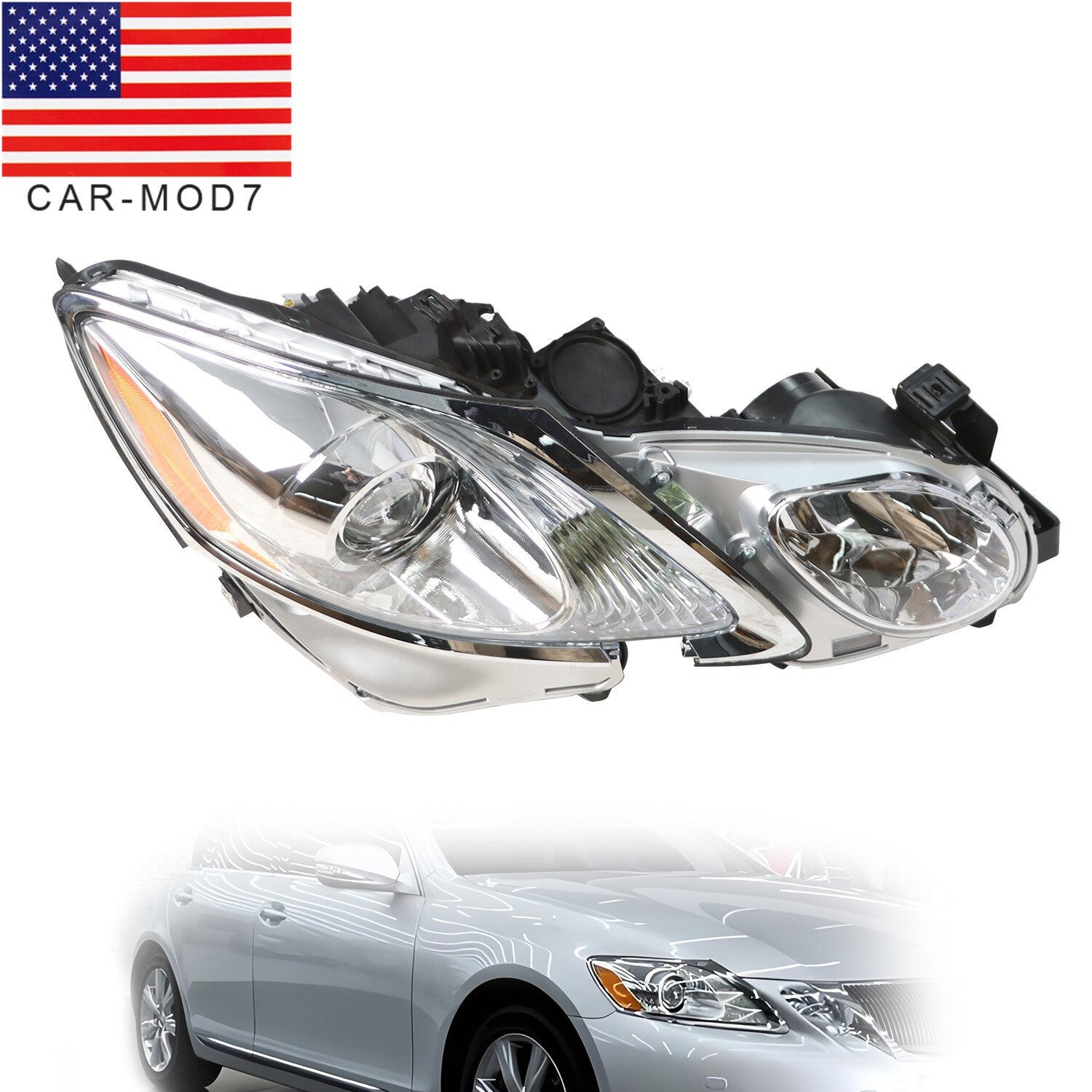 Lexus GS300 GS350 GS450H GS460 2006-2011 Right Xenon HID AFS Headlight