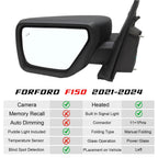 Ford F150 2021-2023 Left Driver Side Turn Signal Door Mirror Camera