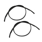 Toyota Yaris 2007-2011 Sedan Left Right Roof Drip Molding Weatherstrip Set