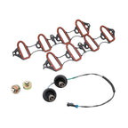 Silverado Sierra 5PC Knock Sensor Harness & Intake Manifold Gasket Kit Set