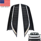 VW Passat 2012-2015 Fog Light Grille Cover Chrome Trim Updated 2013 Model