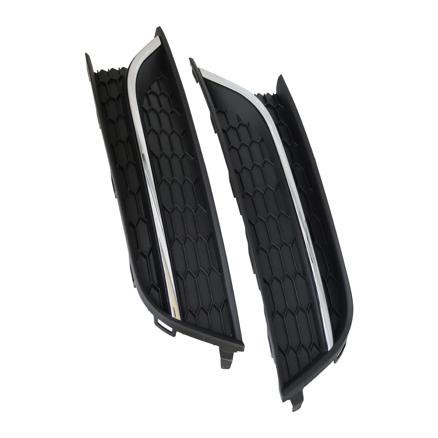 VW Passat 2012-2015 Fog Light Grille Cover Chrome Trim Updated 2013 Model