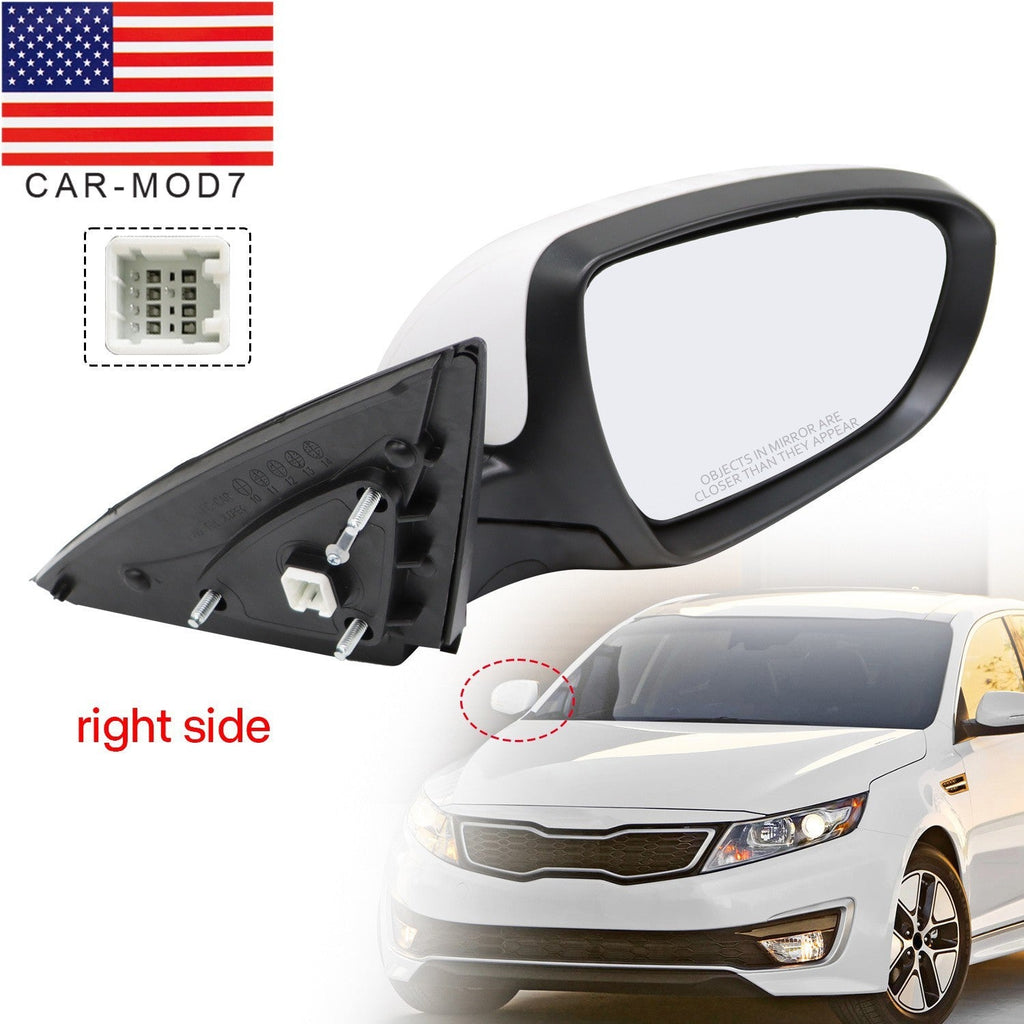 Kia Optima 2011-2013 Right Side Mirror Turn Signal 5Pin Manual Fold