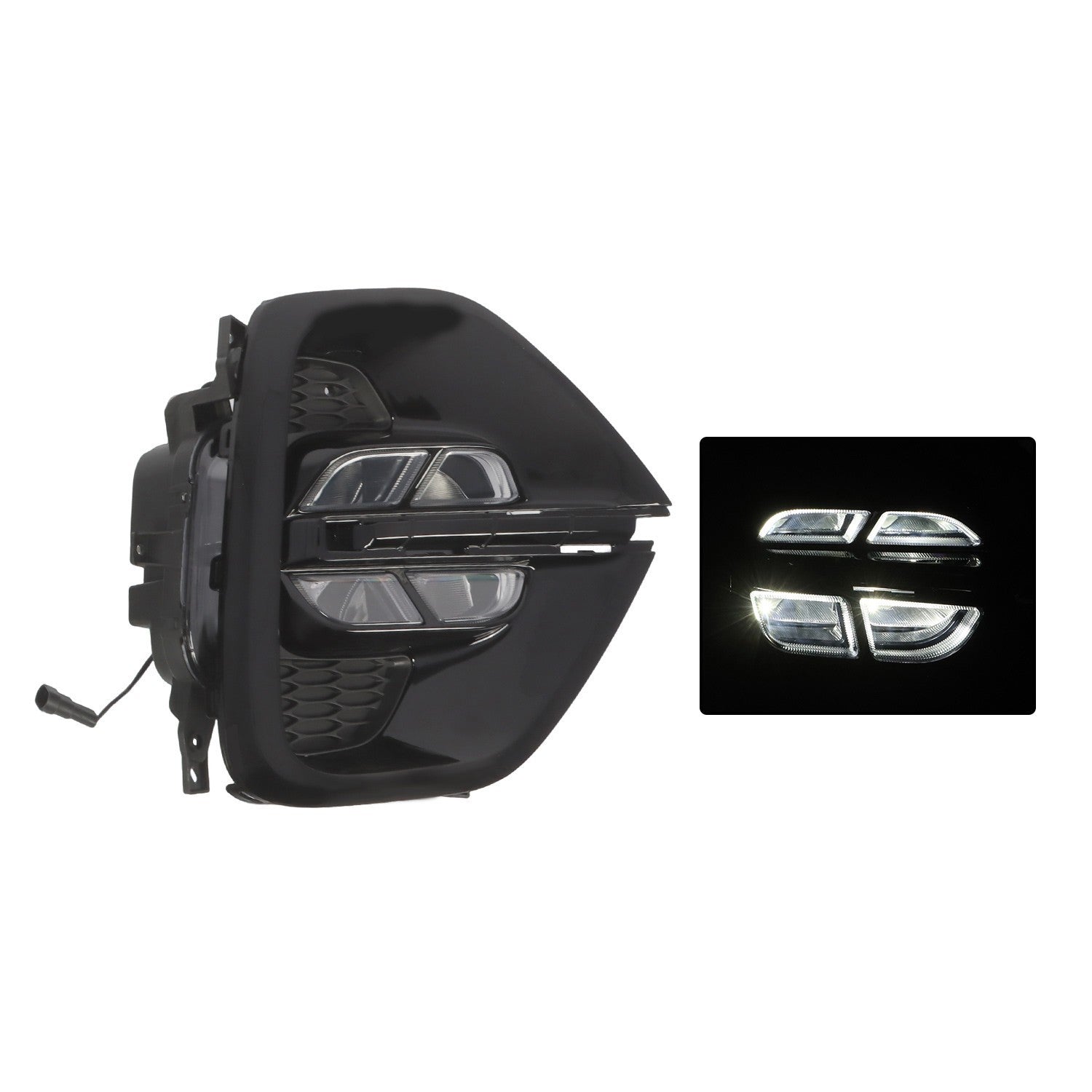 Kia Sportage 2020-2021 Front LED White Fog Lamp DRL LH RH Replacement