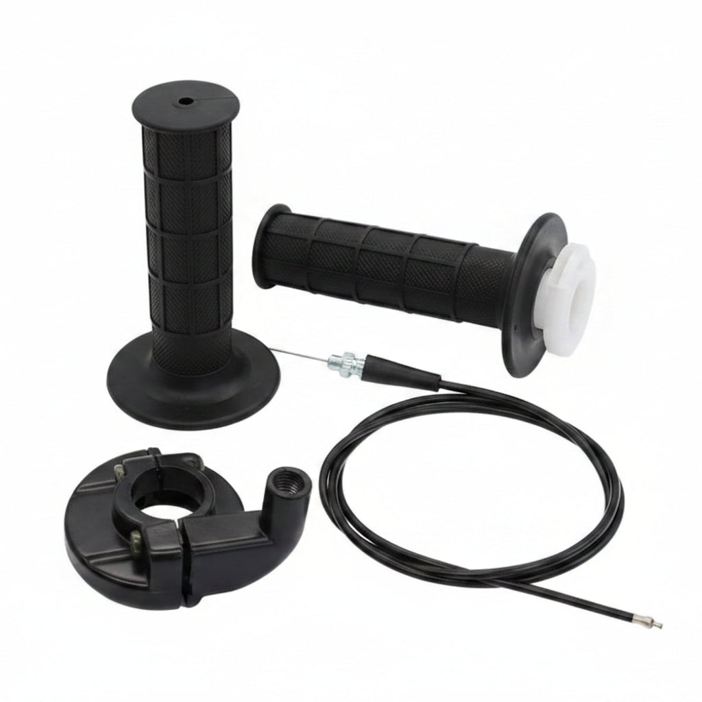 Coleman CT200U Trail 200 Mini 196cc Throttle Cable Clamp & Hand Grips