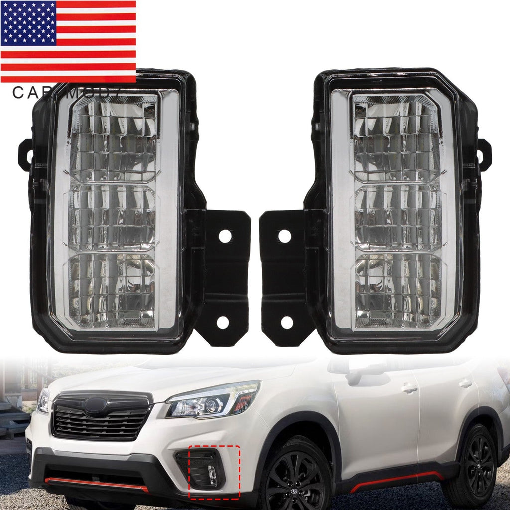 Subaru Forester 2019-2021 LED Front Fog Lights Bumper Driving Lamp LH+RH