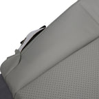 Lexus RX350 450 2010-2015 Gray Leather Driver & Passenger Seat Covers Bottom