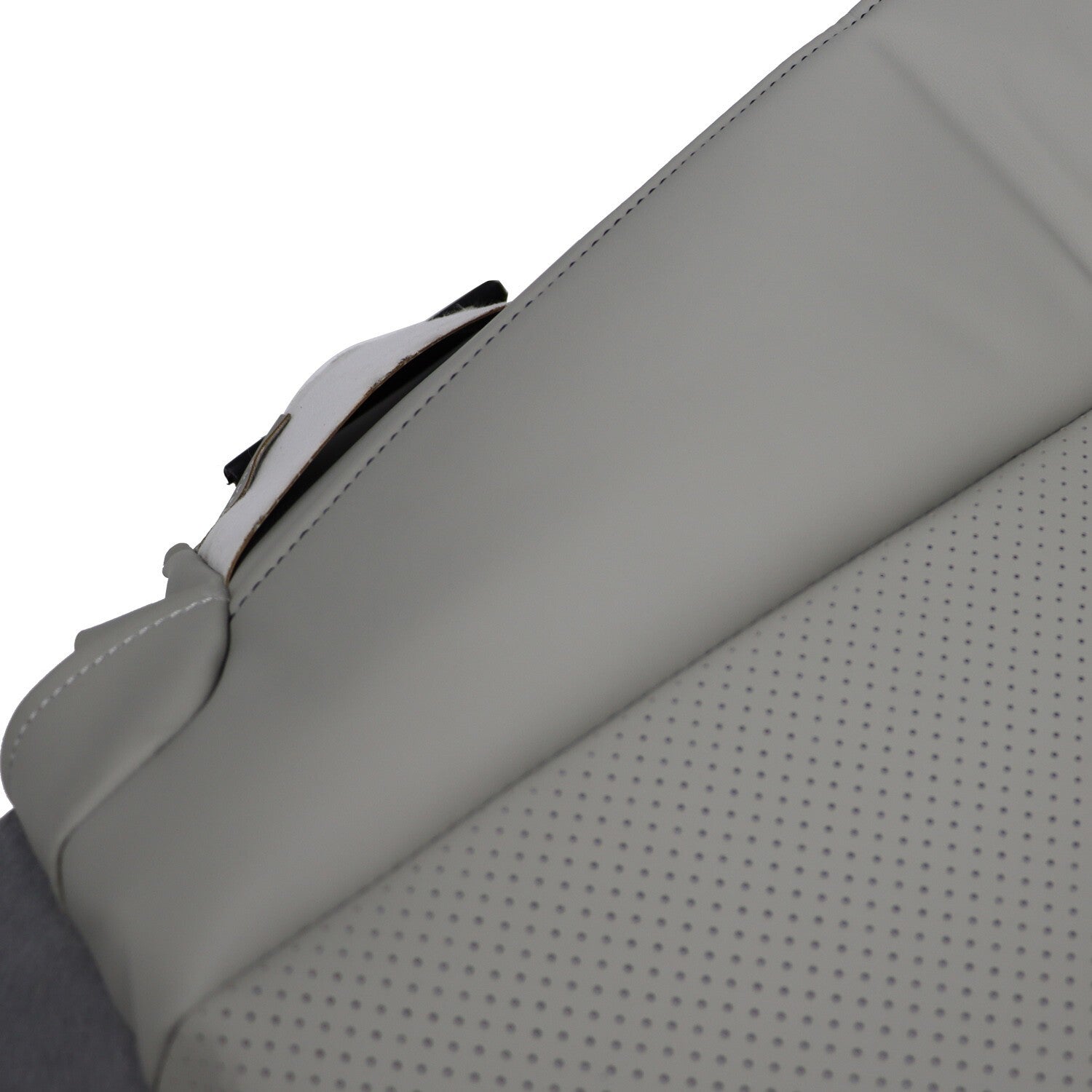 Lexus RX350 450 2010-2015 Gray Leather Driver & Passenger Seat Covers Bottom
