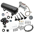 Truck Car Air Tank 1.5G 150psi 4 Trumpets Loud Train Horn Kit System