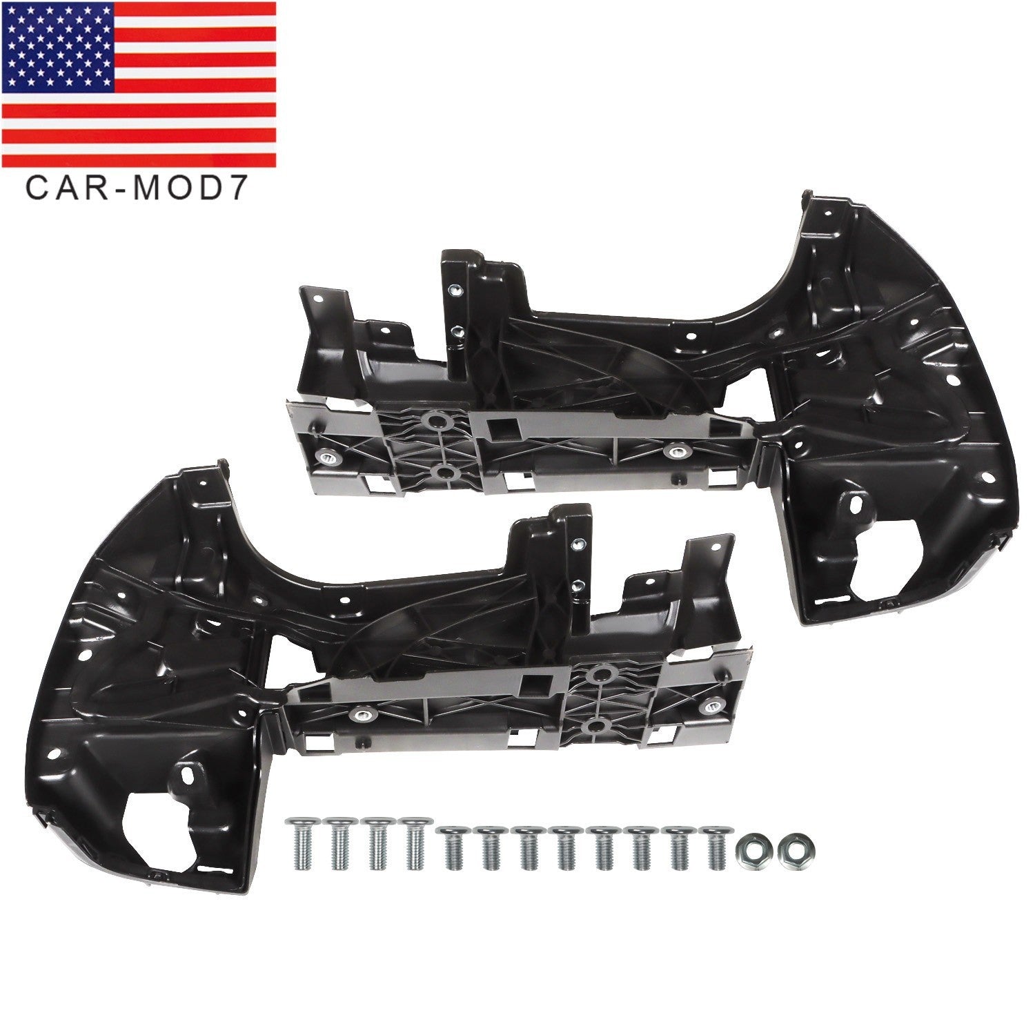 Toyota Tacoma 2016-2023 Rear Bumper Outer Extension Bracket Pair Set