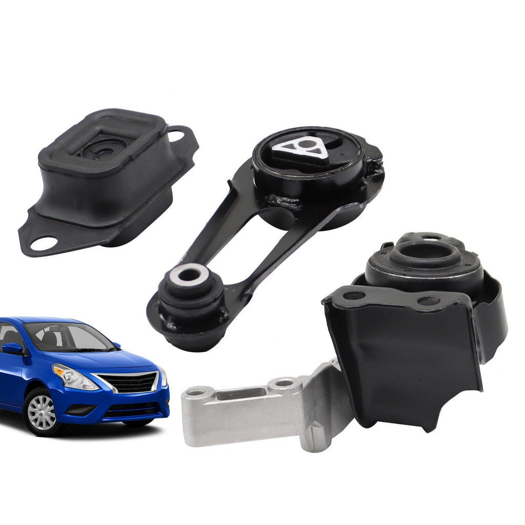 Nissan Versa Versa Note 2012-19 Motor & Transmission Mounts 9828 9671 9678