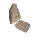 Ford Excursion 2000-2001 Tan Leather Front Seat Covers Top & Bottom Set