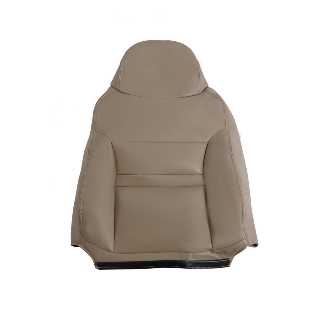 Ford Excursion 2000-2001 Tan Leather Front Seat Covers Top & Bottom Set