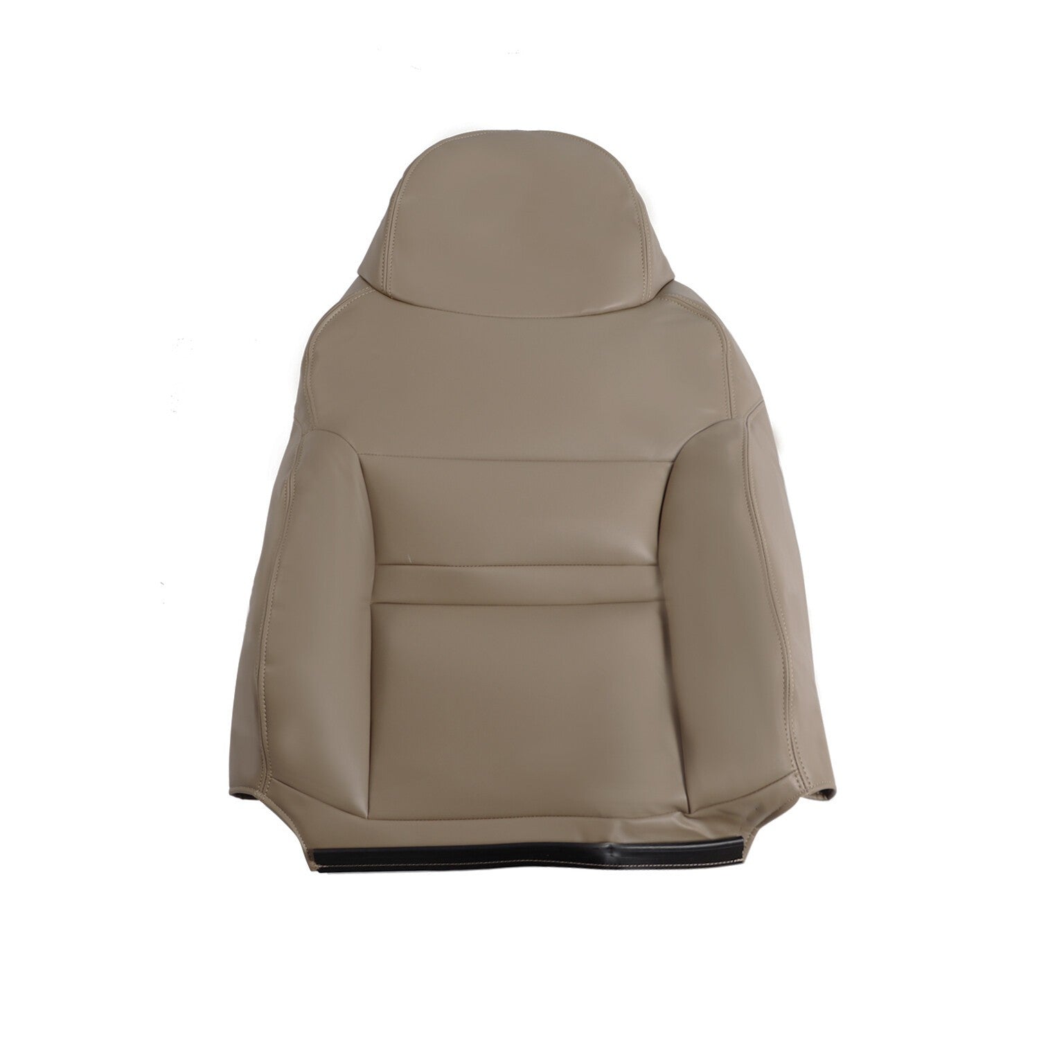 Ford Excursion 2000-2001 Tan Leather Front Seat Covers Top & Bottom Set