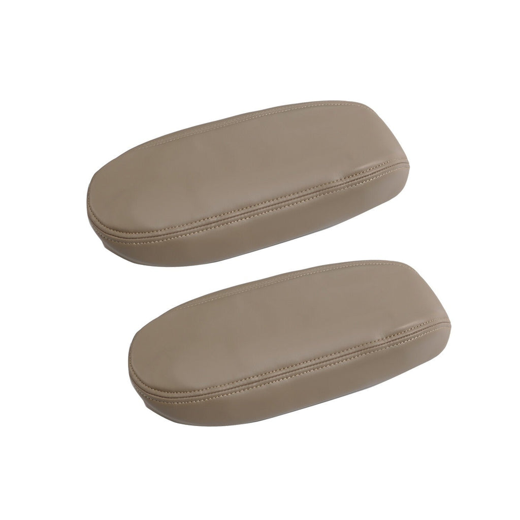 Ford Excursion 2000-2001 Tan Leather Front Seat Covers Top & Bottom Set
