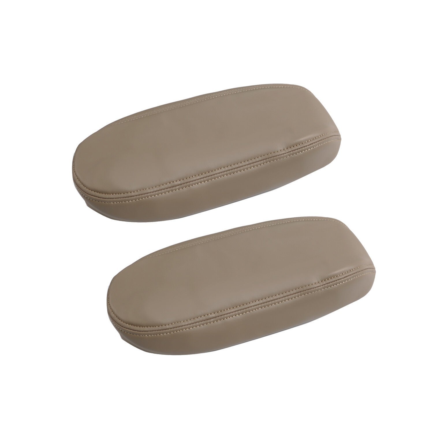 Ford Excursion 2000-2001 Tan Leather Front Seat Covers Top & Bottom Set