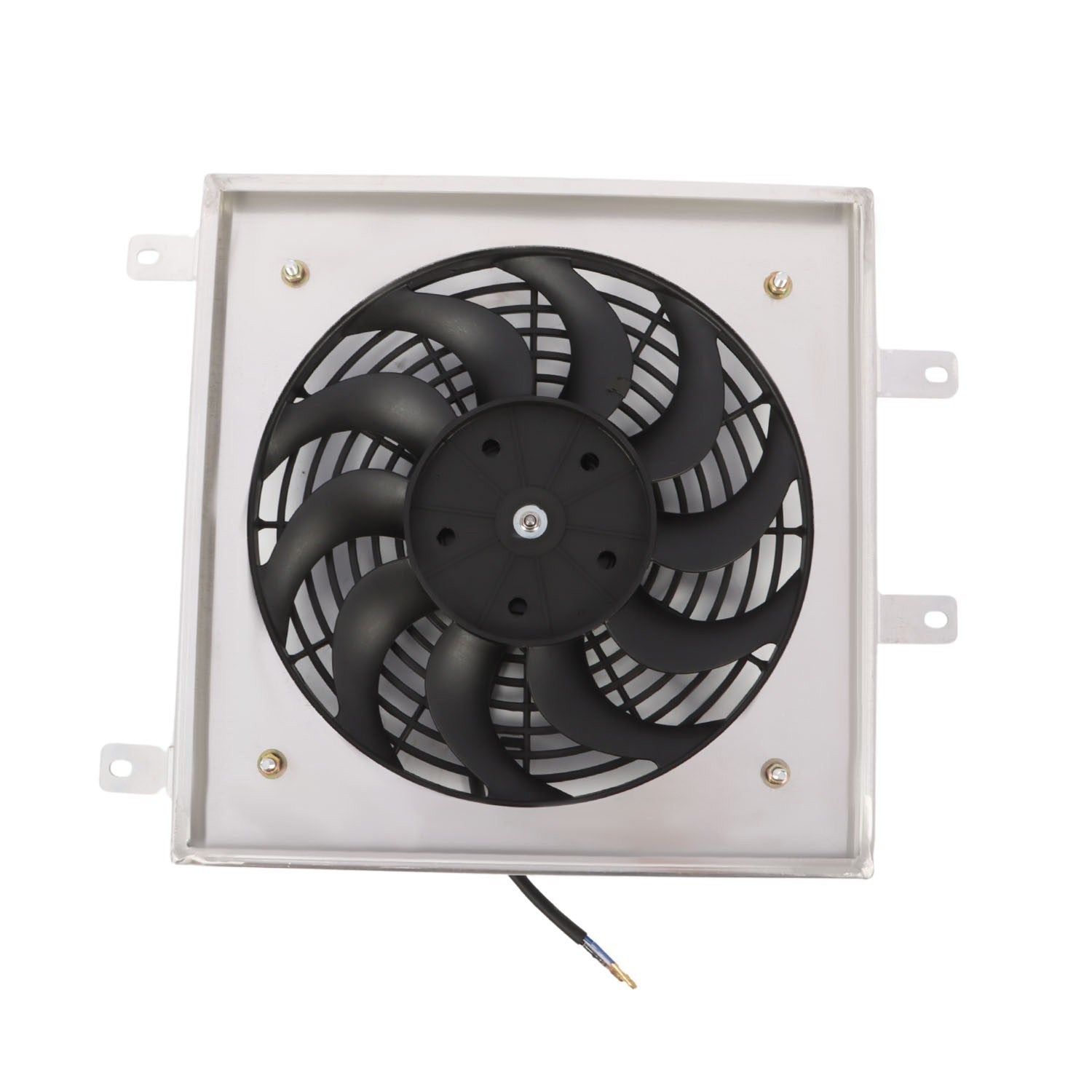 Aluminum Radiator Shroud & 12" Fan for 1992-2000 Honda Civic EG EK DX EX