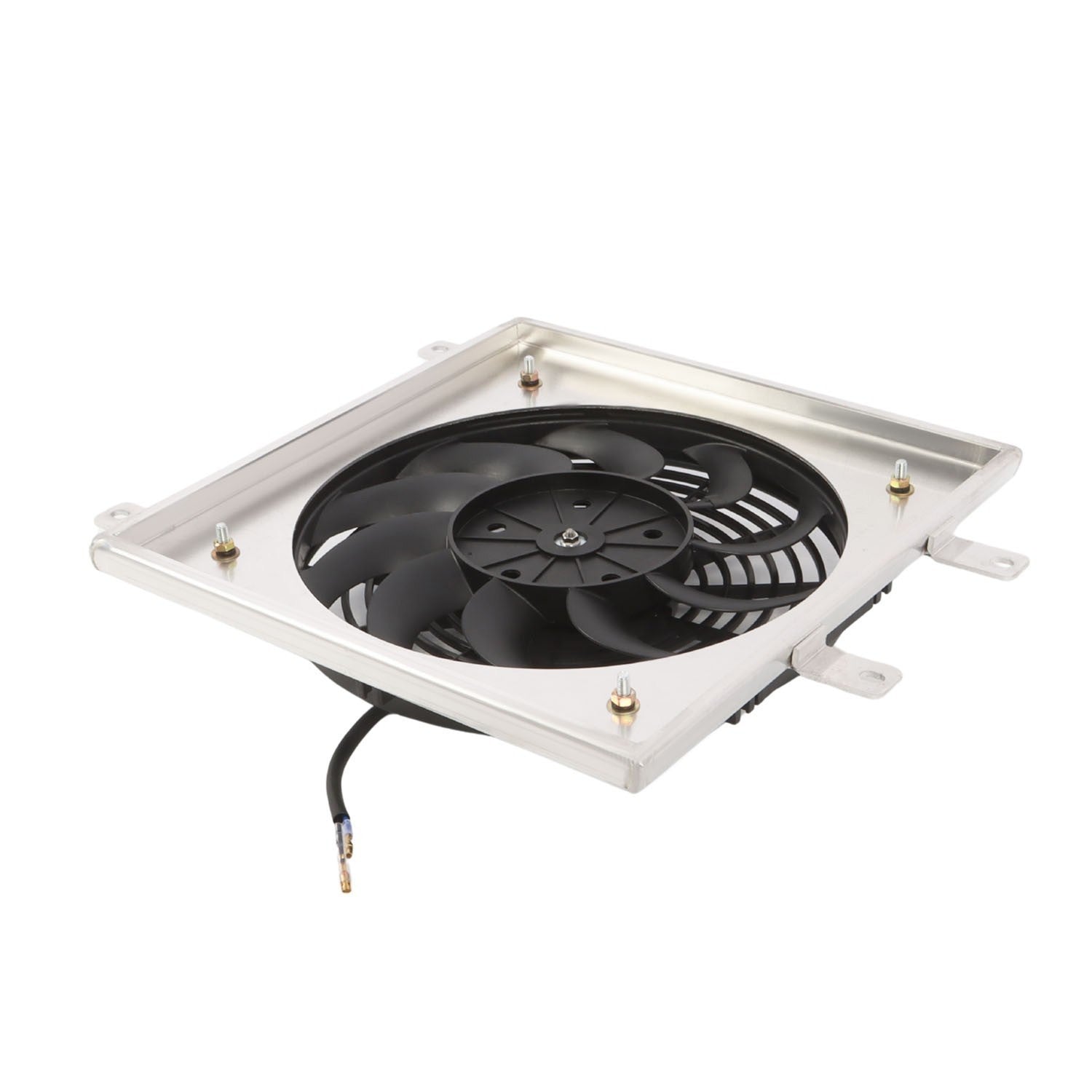 Aluminum Radiator Shroud & 12" Fan for 1992-2000 Honda Civic EG EK DX EX