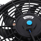 Aluminum Radiator Shroud & 12" Fan for 1992-2000 Honda Civic EG EK DX EX