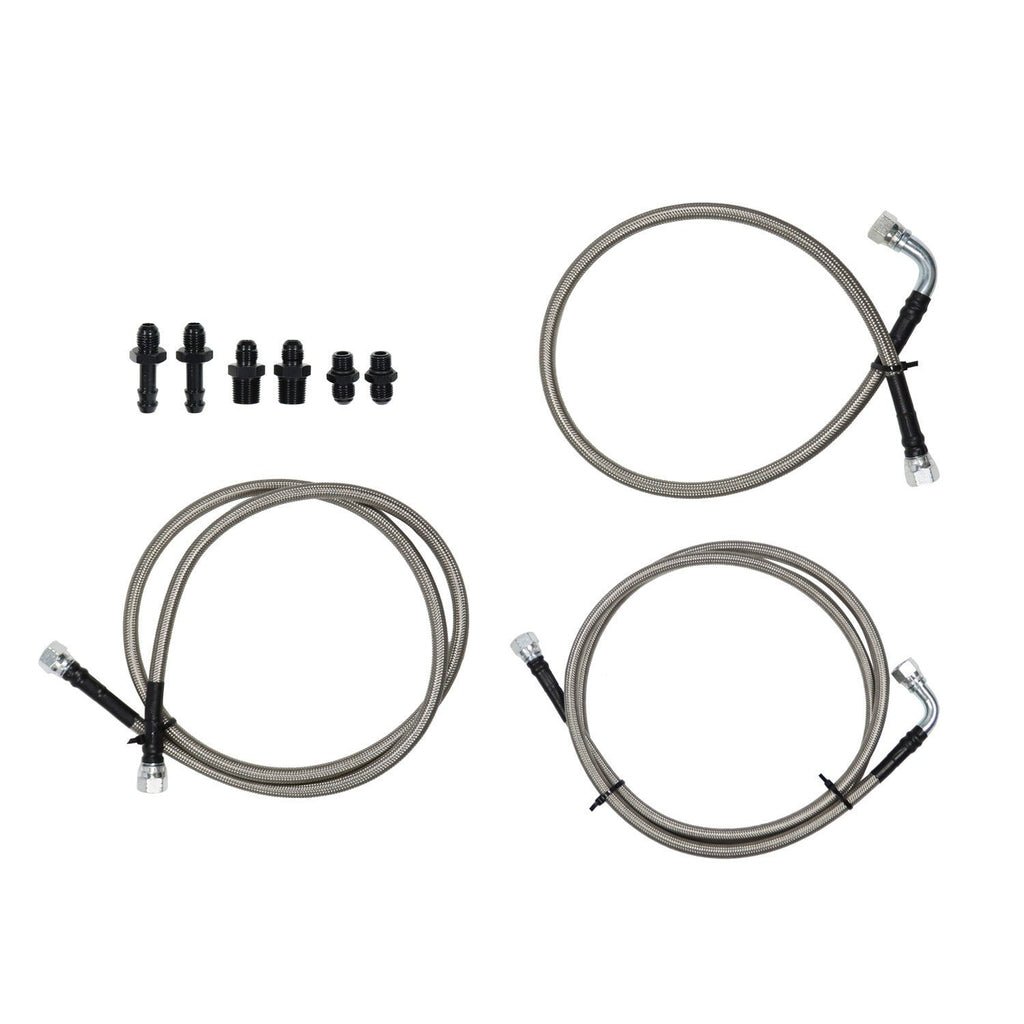 Cummins 1996-02 Dodge Ram 5.9L 47RE Transmission Cooler Lines Kit Heavy Duty