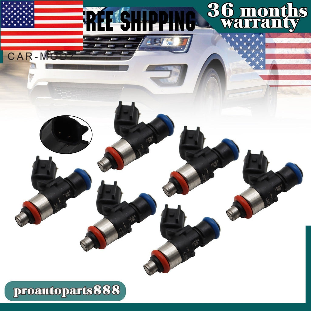 New Fuel Injector for Ford Explorer Edge F-150 Mustang Lincoln MKS MKZ 2012-15