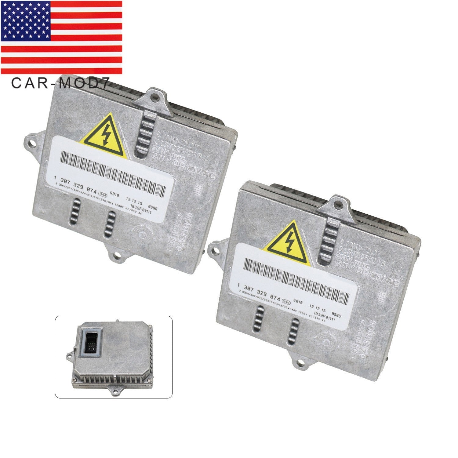 VW Jetta Golf GTi GEN5 Xenon HID Headlight Ballast Control Unit ECU x2
